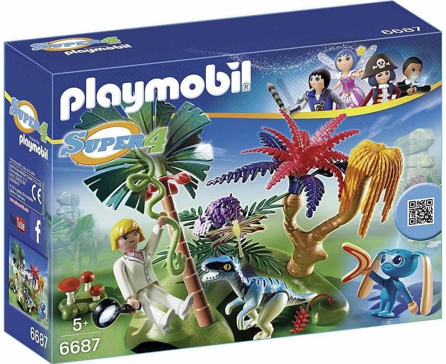 Playmobil 6687 Ztracený ostrov s mimozemšťanem