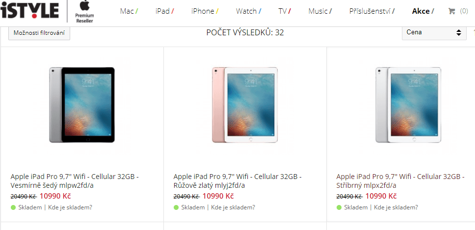 Apple iPad Pro 9,7" Wifi - Cellular 32GB