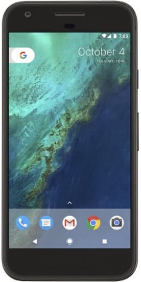 Google Pixel. 4x 2,15GHz, 4GB RAM, 5,5"
