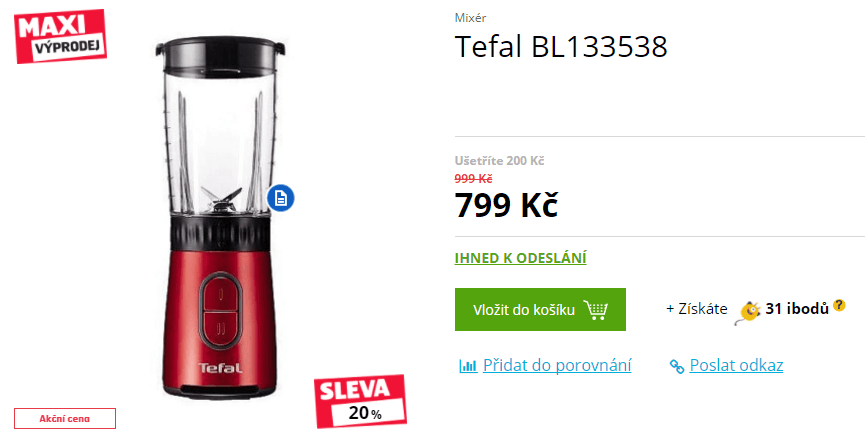 Stolní mixér Tefal Mix&Drink