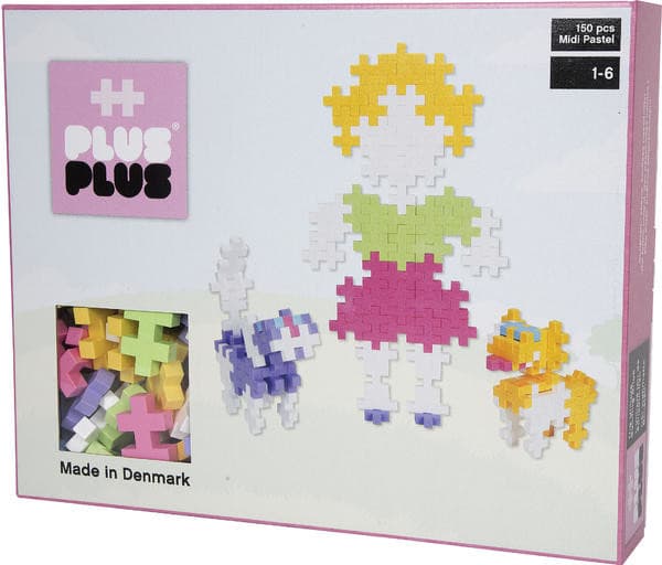 Plus-Plus Midi Pastel 150 Holka se psem