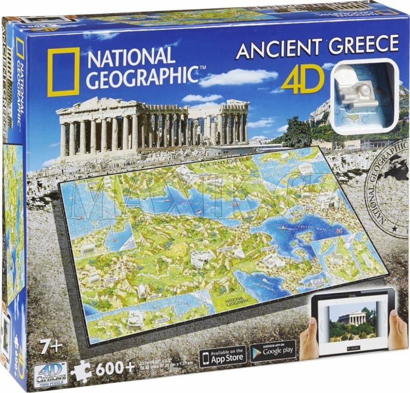 4D puzzle Starověké Řecko