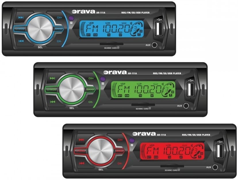 Autorádio Orava, USB, RDS