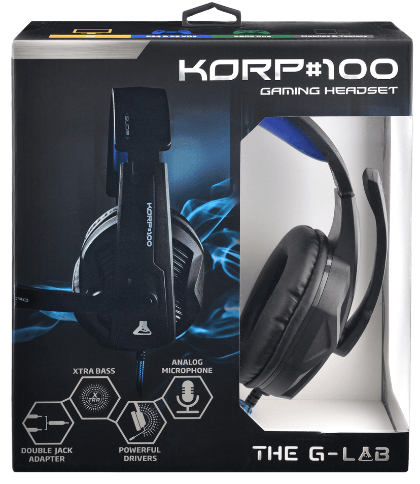 Herní sluchátka The G-Lab KORP 100