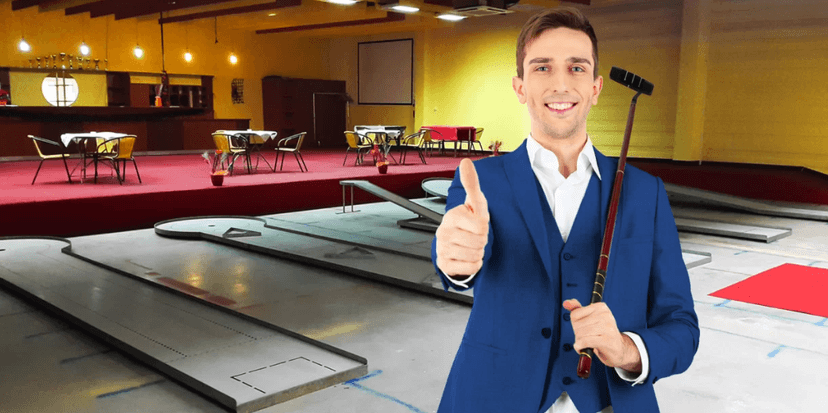 90 minut minigolfu v nákupním centru Královo pole