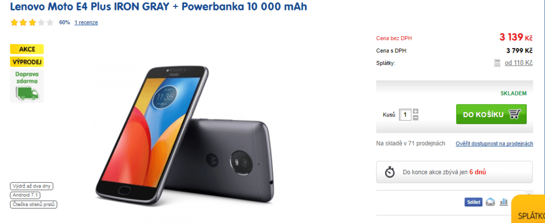 Lenovo, 4x 1,3GHz, 3GB RAM, 5,5"