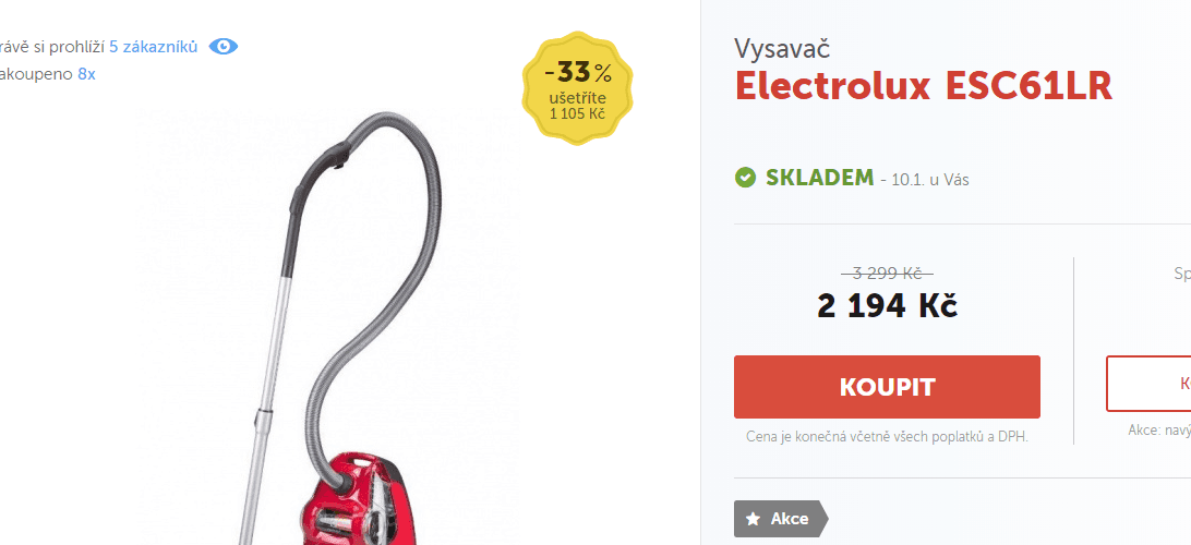 Bezsáčkový vysavač Electrolux SuperCyclone