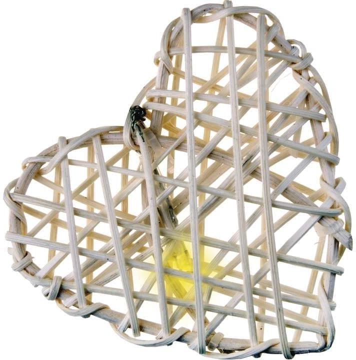 Vánoční osvětlení řetěz srdce 3m, 16x LED