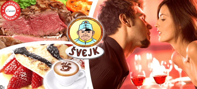 Valentýnské steak menu pro 2 osoby