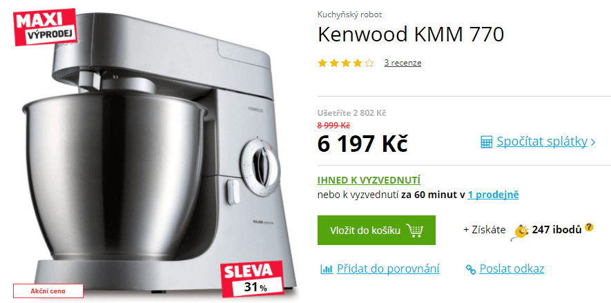 Kuchyňský robot Kenwood Major Premier 