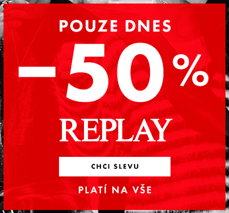 Bibloo - Sleva 50% na Replay