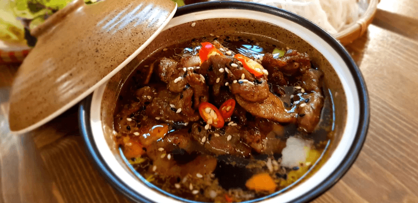 Maso Bún chả a závitky