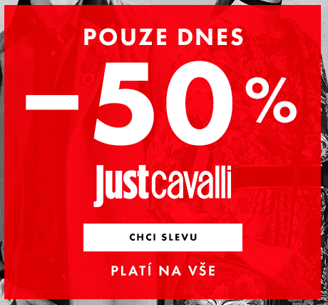 Bibloo - Sleva 50% na Just Cavalli
