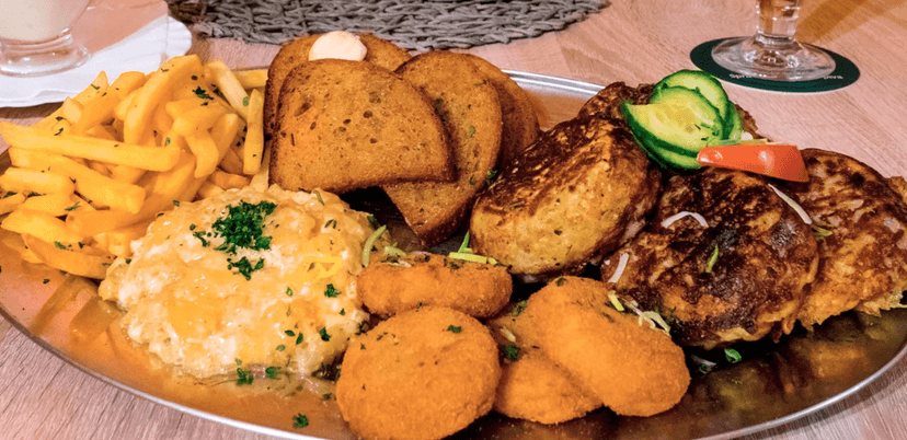 Barevné tvarůžkové mix menu