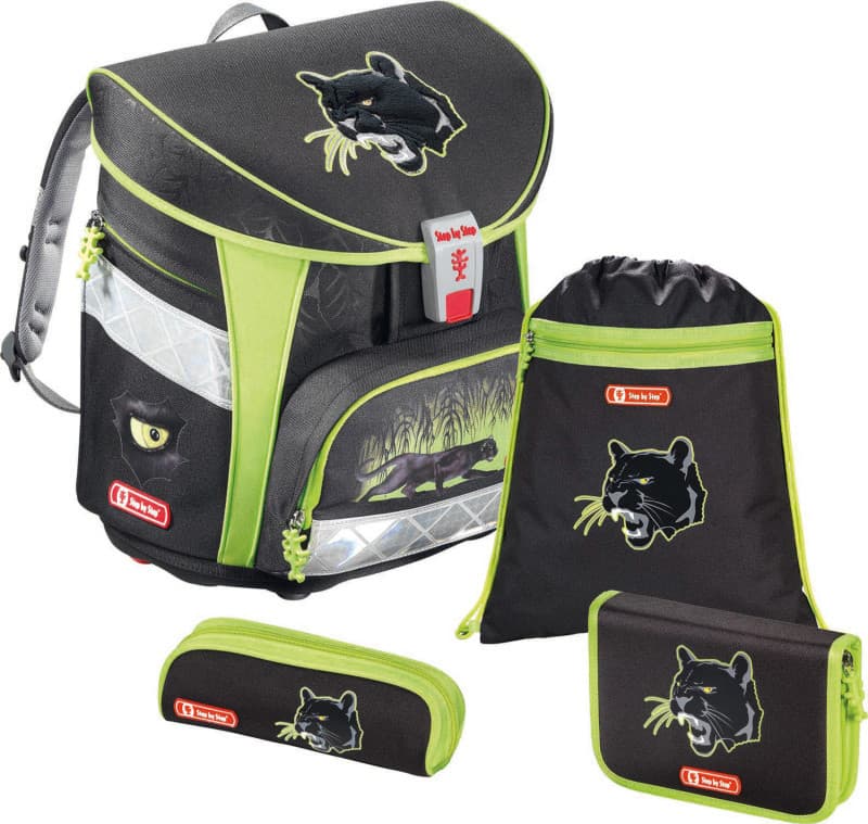 Školní set Step by Step - Černý panter