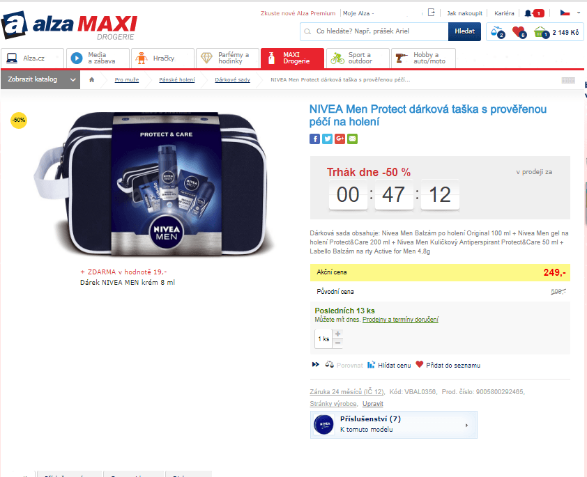 NIVEA Men Protect dárková taška