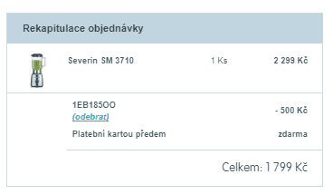 Stolní mixér Severin, 1000 W, 1,5l