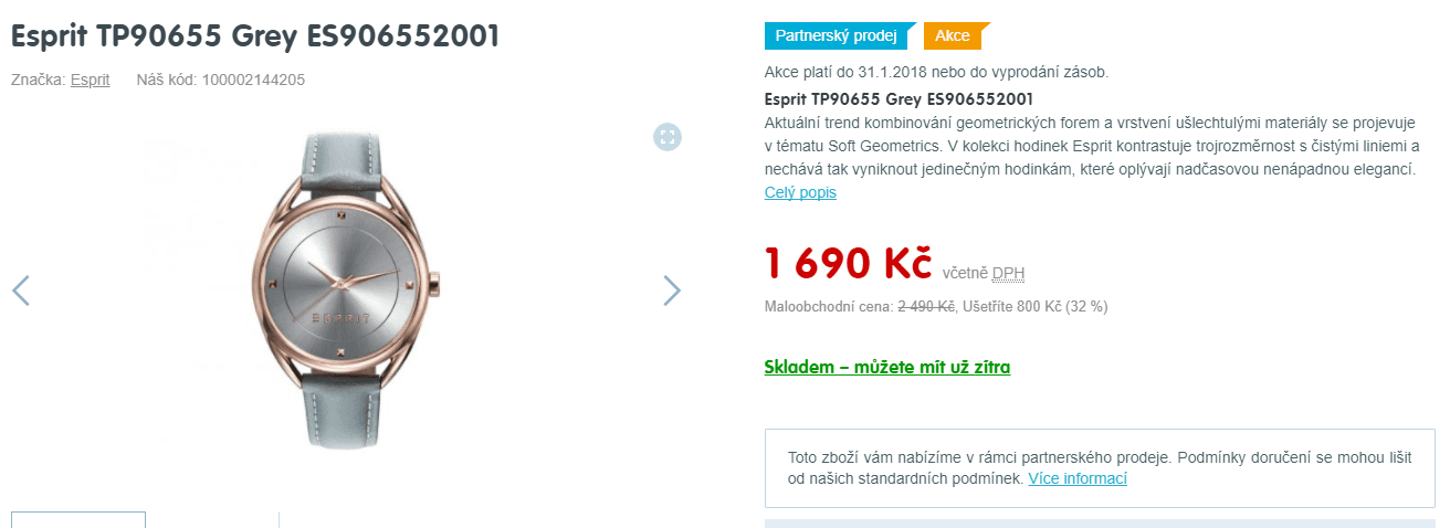 Dámské hodinky Esprit 