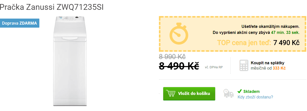 Zanussi, 7kg, 1200 ot., A+++
