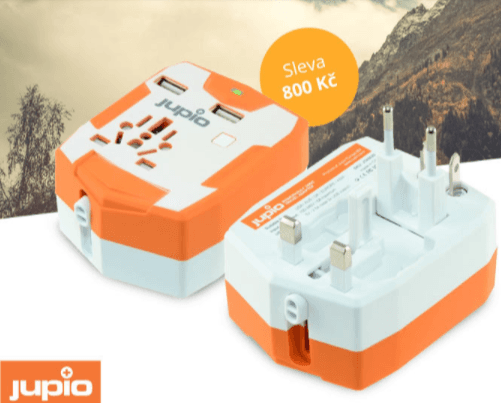 Univerzální cestovní adaptér + powerbanka