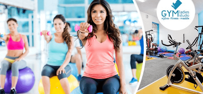 10 vstupů do GYM Ladies Studia