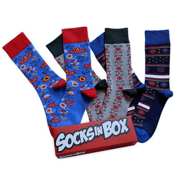 Ponožky SocksInBox vel. 41-45 (3kusy)