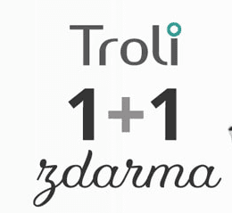 1+1 zdarma na šperky Troli Lucky Star