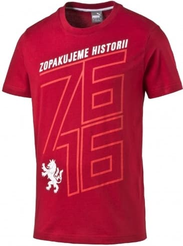 Fanouškovské triko Puma Czech Republic 76