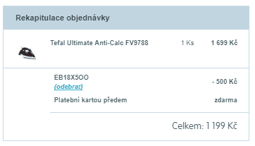 Žehlička Tefal FV9788 Ultimate Anti-Calc