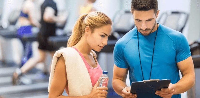 1× trénink s profesionálním fitness trenérem 