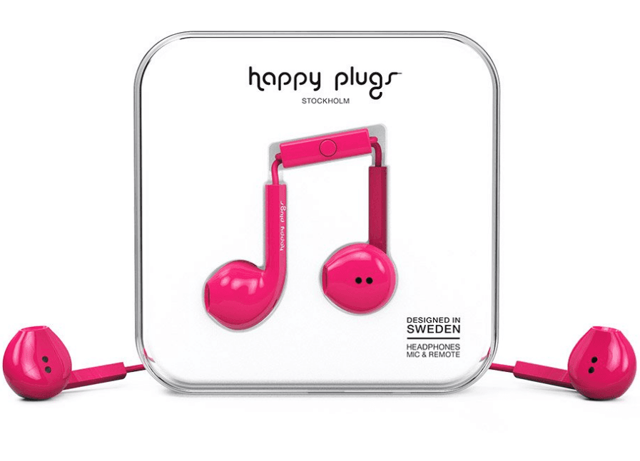 Happy Plugs Earbud Plus - 2 barvy