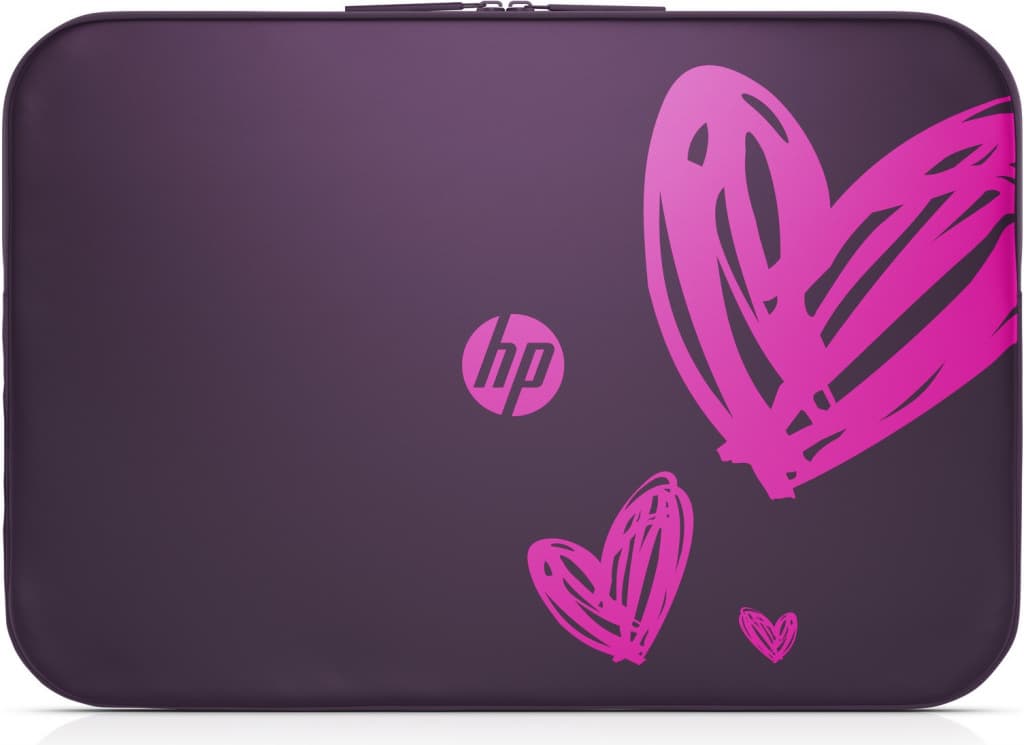 Pouzdro na notebook 15,6", srdce