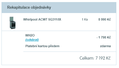 Kombinovaný sporák Whirlpool, nerez