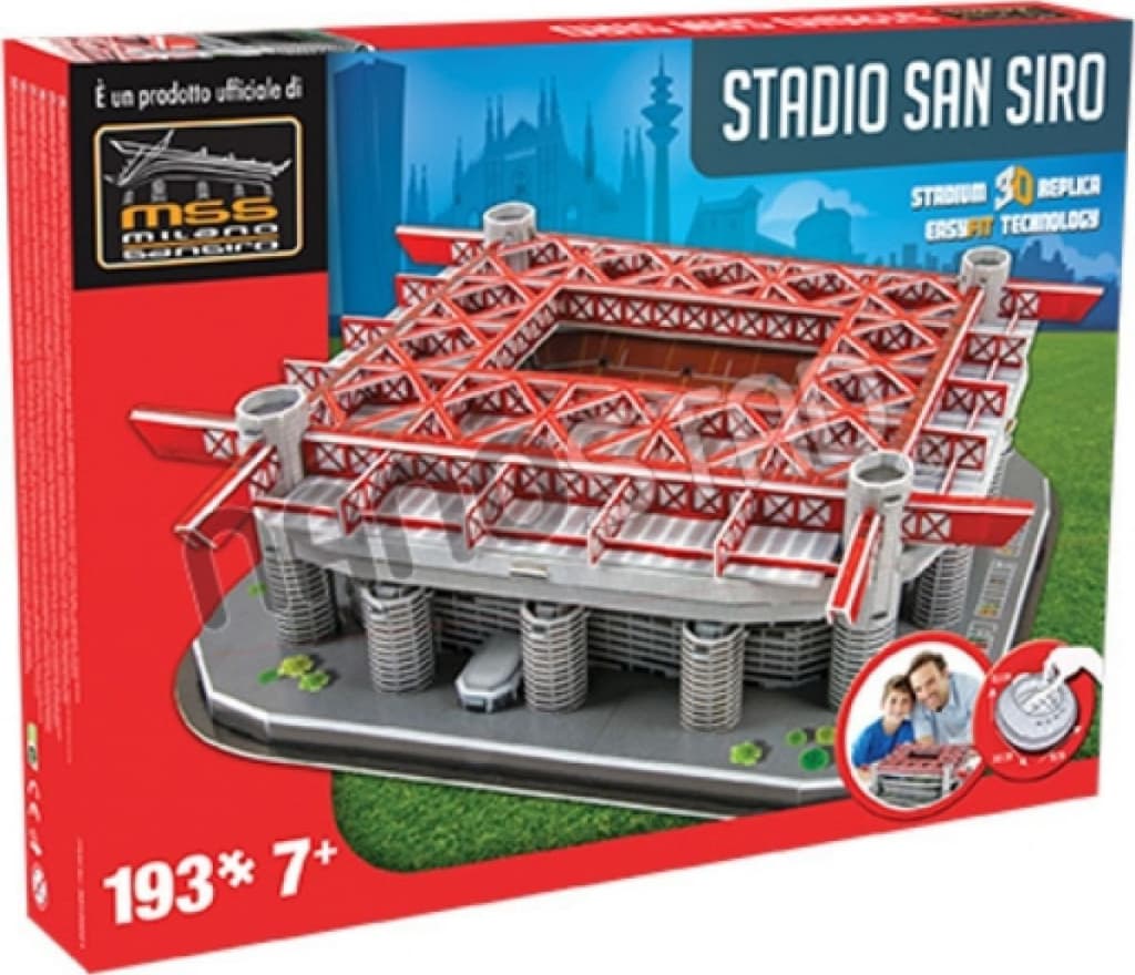 3D puzzle San Siro stadion, 193 dílů