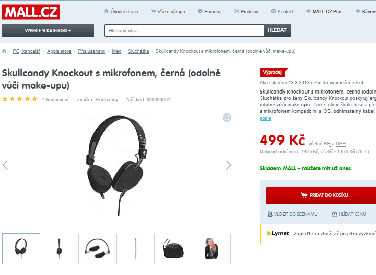 Sluchátka pro dámy Skullcandy Knockout