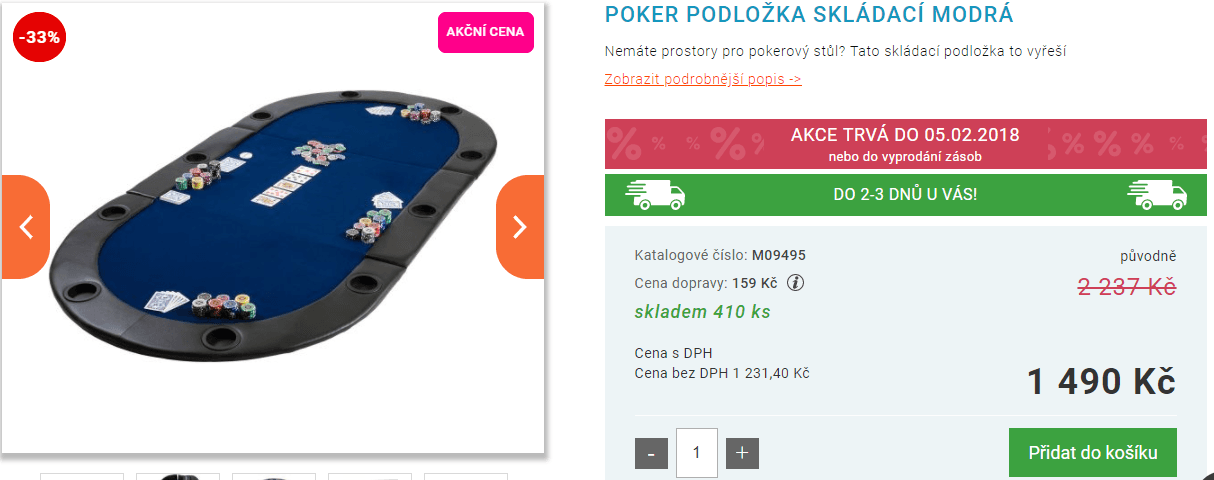 Skládácí podložka na poker + brašna