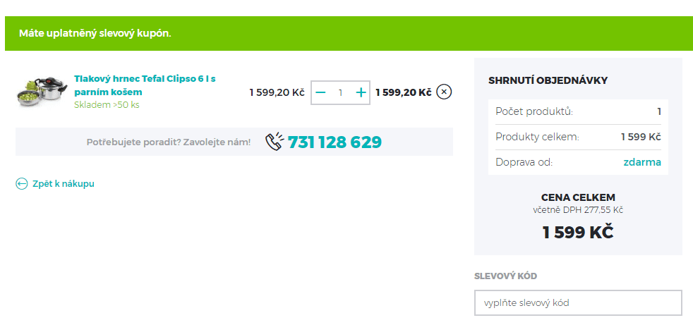 Tlakový hrnec Tefal 6l s parním košem