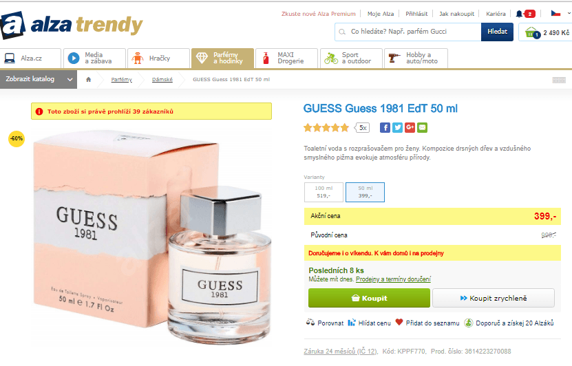 GUESS Guess 1981 EdT 50 ml