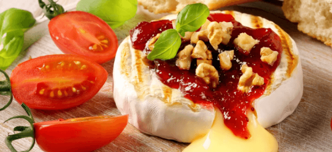 Hermelín na grilu s anglickou slaninou pro dva
