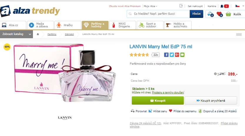 LANVIN Marry Me! EdP 75 ml