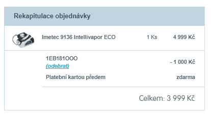 Parní generátor Imetec  9136 ECO