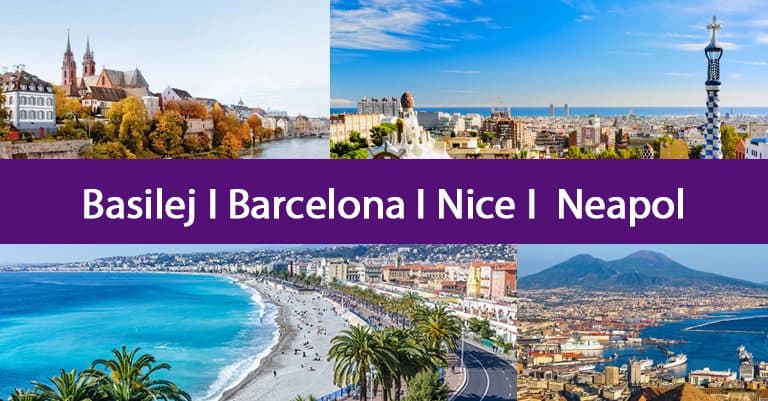 4v1: Basilej, Barcelona, Nice a Neapol za 3 058 Kč