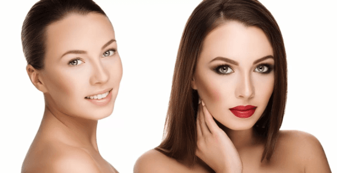 Plesový účes a make up