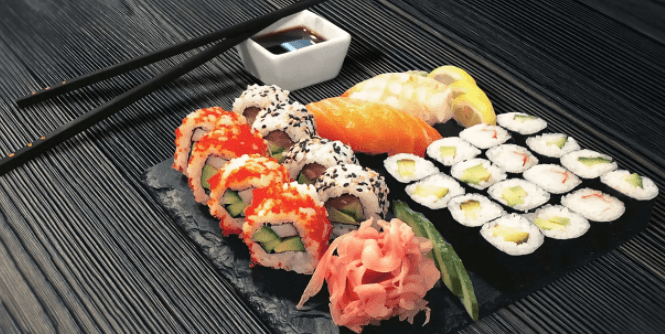 Sushi sety u Havrana 24ks
