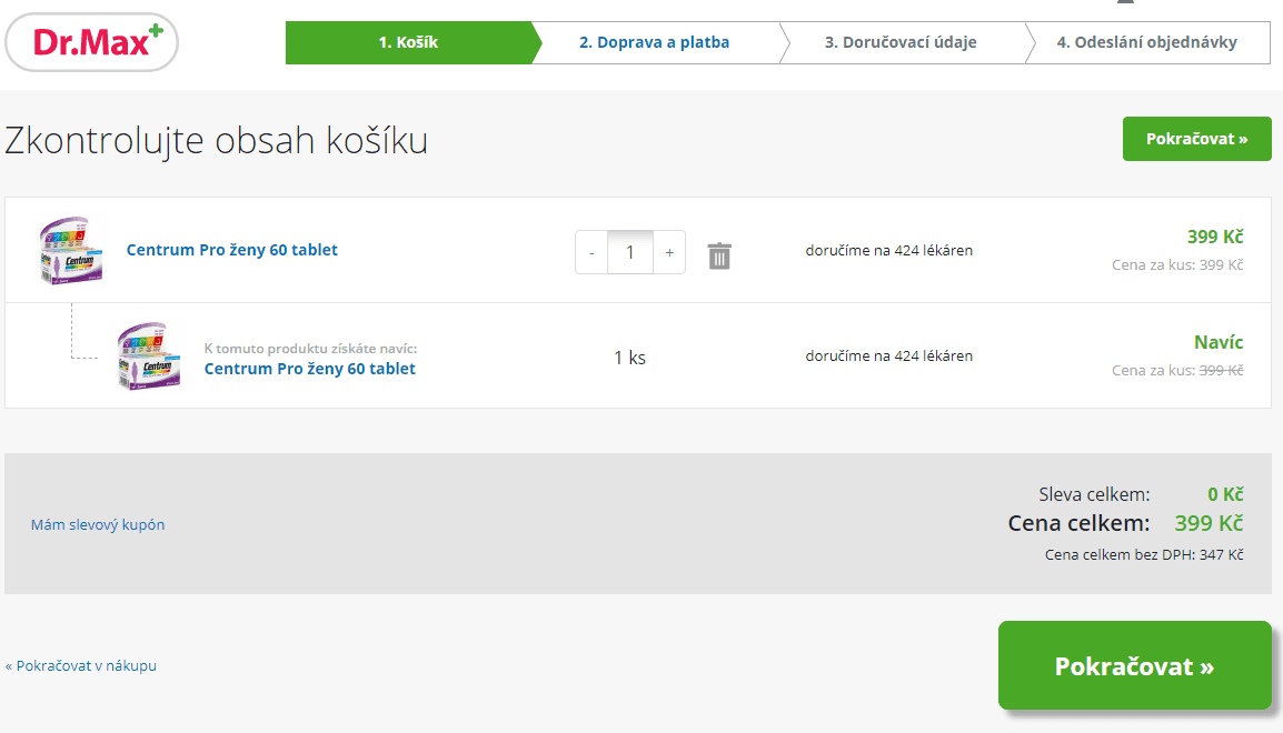 Centrum Pro muže / ženy 120 tablet