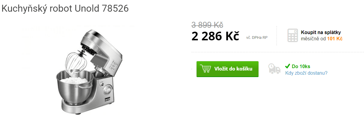 Kuchyňský robot Unold 