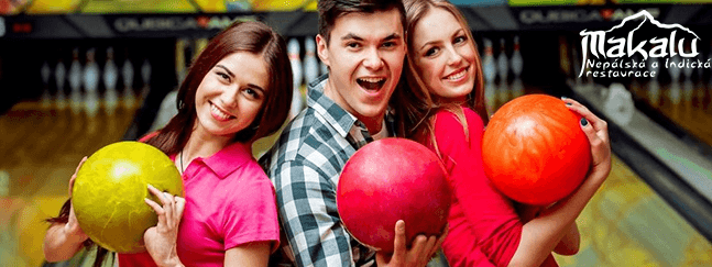 1 hodina bowlingu na 2 drahách