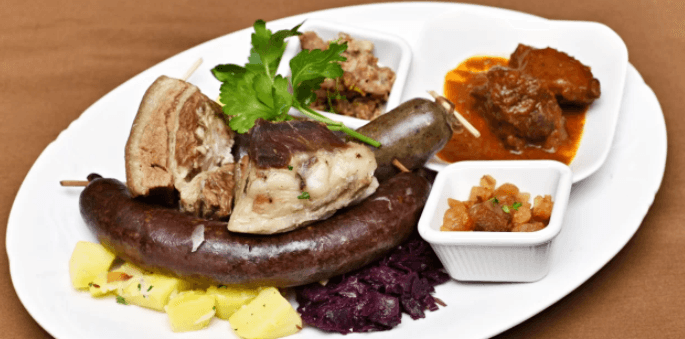 Zabijačkové menu pro 2 osoby