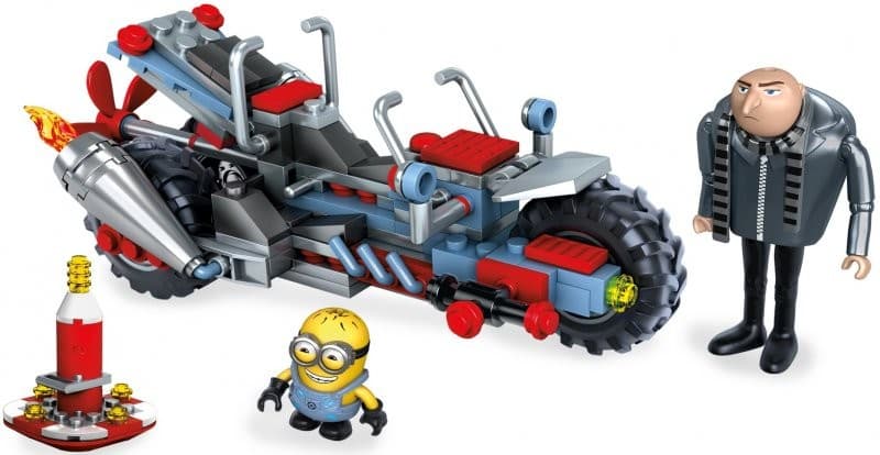 MEGA BLOKS Mimoni Gruovo vodní motorka