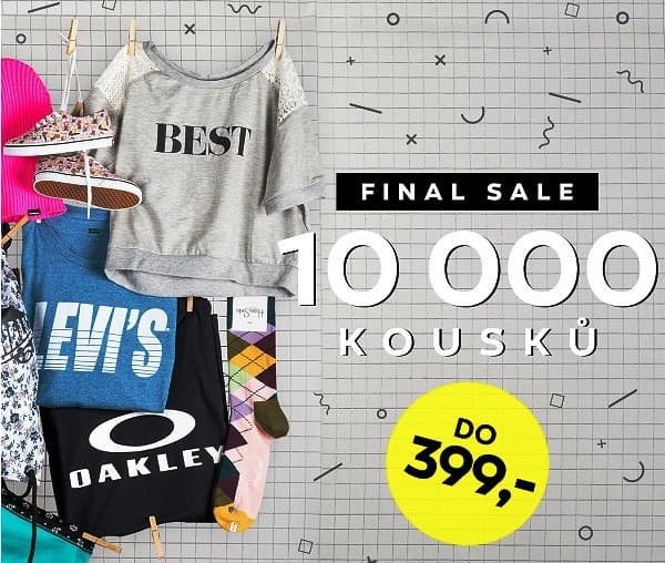 Finální výprodej módy v Urbanstore